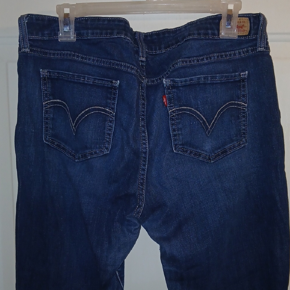 Levi's Women's Dark Blue Straight Leg Jeans